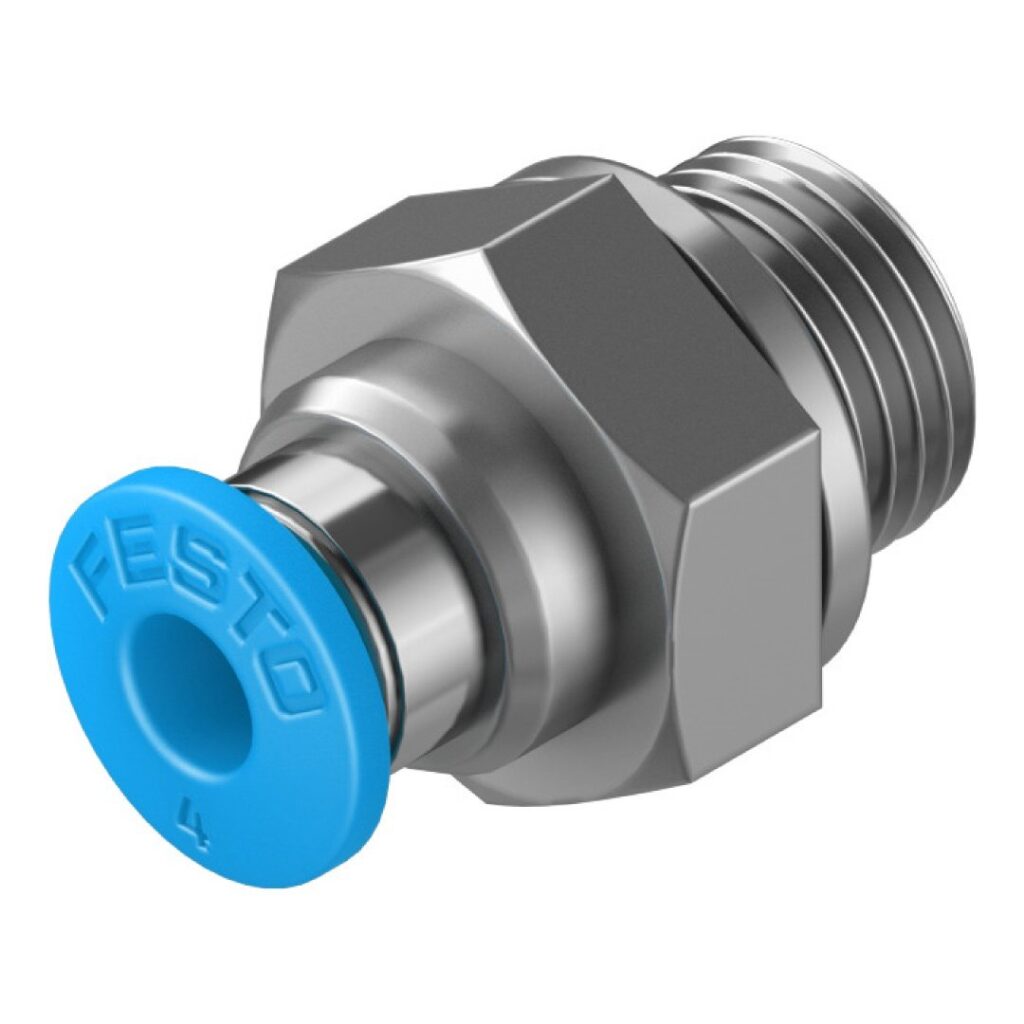 Festo Brand Push-In Fitting QS-G1/8-4