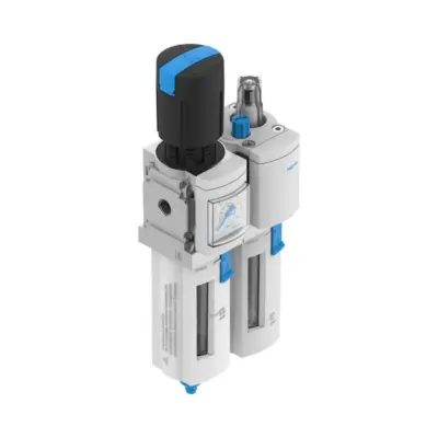 Festo MSB4-1/8:J5:M1 service unit combination FRL unit with G1/8 connection and 950 l/min flow available at Murali Pneumatics Coimbatore